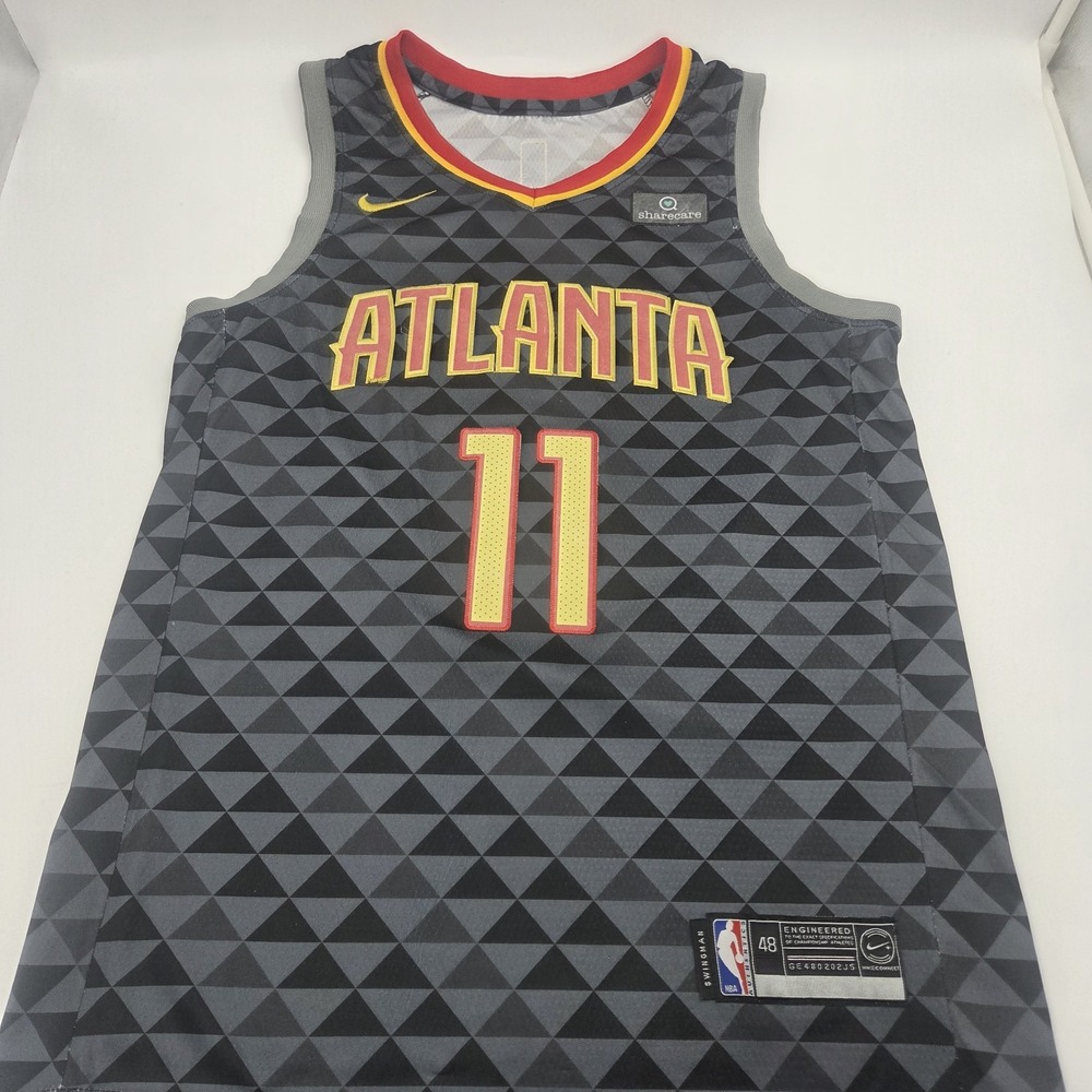 Nike Trae Young #11 Atlanta Hawks Swingman Jersey Size 48 L NBA Sharecare
